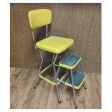 Vintage Cosco Step Stool Chair