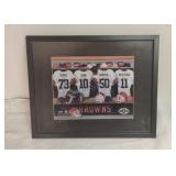 Cleveland Browns Locker Room Framed Art