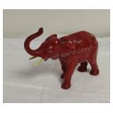 Vintage Cast Iron Elephant Figure
