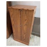 Media Cabinet 13.5x19x39 inches tall