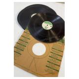 Stack of 10 inch Recordisc Records