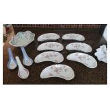 Antique J & G Meakin Crescent Dishes & More