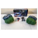 Playmation Figures & Set of Hulk Hands