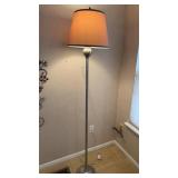 72 inch nickel finish Floor lamp (no switch)