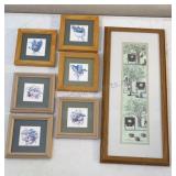 Group of Framed Prints
