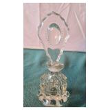 Vintage L.E. Smith Glass Co. Beaded perfume