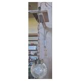 Vintage hanging ceiling light fixure with 6in