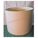 Mid-century lamp shade. Off white. 13x10.
