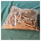 Clothespins in one bag.