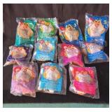 y teanie beanie babies from McDonalds. NIP. 1999.