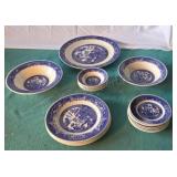 Classic blue Willow Ware by Royal