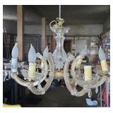 Ceiling light fixure. Missing most of it