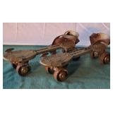 Vintage roller skates. Larger size.