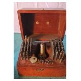 Vintage watchmaker repair kit. (Aka staking kit).