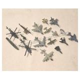 Micro machine helicopters, planes and a