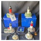 Spencer Collin Lighthouses. Most are signed and