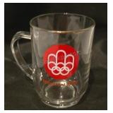 1976 Montreal Olympic glass.