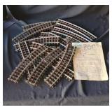 Lionel Super "O" gauge train track. Includes