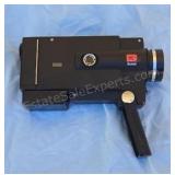 Kodak instamatic M6 movie camera. With case and