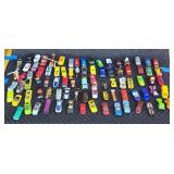 Large number of diecast toy cars