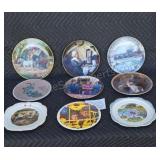 Assorted collector's plates. No boxes.