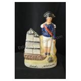 Vintage ceramic flat back figurine