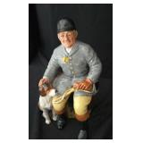 Royal Dalton "The Huntsman" figurine. 8ins. Signed