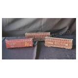 Vintage HO scale train cars