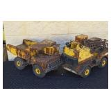 Tonka trucks, Need refurbishing.