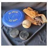 Miscellaneous sports items.