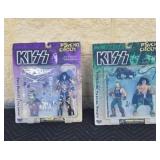 1998 McFarlane Toys KISS Psycho Circus figures,