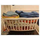 Laundry Basket of Assorted Clothing