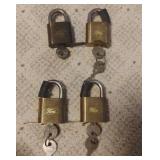 Ford Pad Locks w/Keys