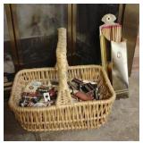Basket of Matchbooks