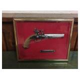 Framed Gun Replica 8x10