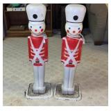 Nut  cracker blow molds 30 inches tall