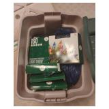 Tote of Christmas Lights
