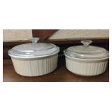 Corningware French White Round Bakers