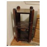 Small  3 Tier Side Table 24x12x12