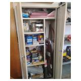 Cabinet with Contents