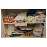 Built In Cabinet Lower Contents-Table Linens