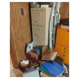 Basement Office Corner Area Contents