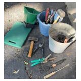 Group of Gardeners Tools