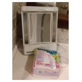 Conair Light Up Vanity Mirror and Sponge Curlers