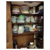 Basement Plastics Closet Contents