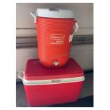 Cooler & Water Jug