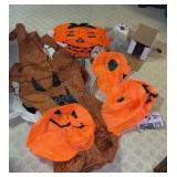 Group of Halloween Decorations