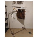 Rolling Clothing Rack 66x40