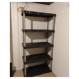 Plastic Shelving Unit 6ftx3 ftx18