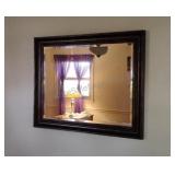 Beveled Wall Mirror 27x33